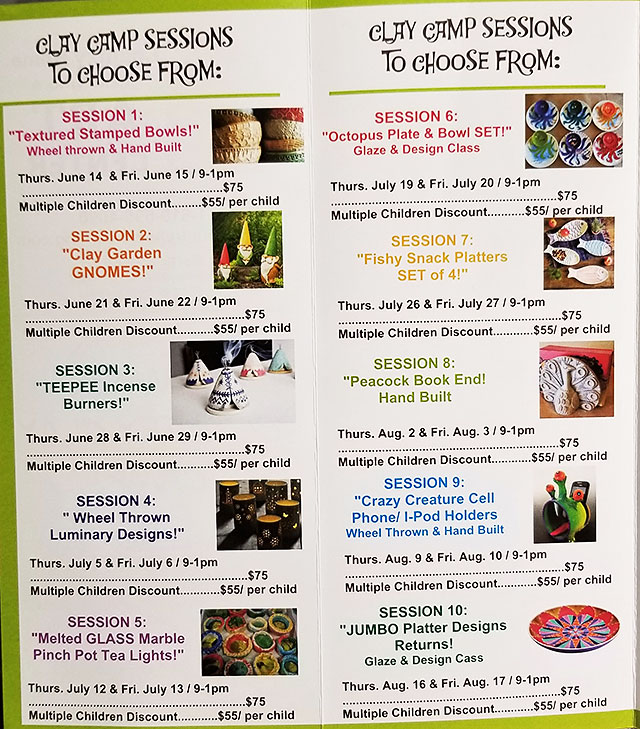 Clay Camp Themes
