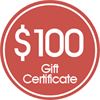 $100 STUDIO GIFT CERTIFICATE